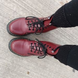 Doc Marten leather boots